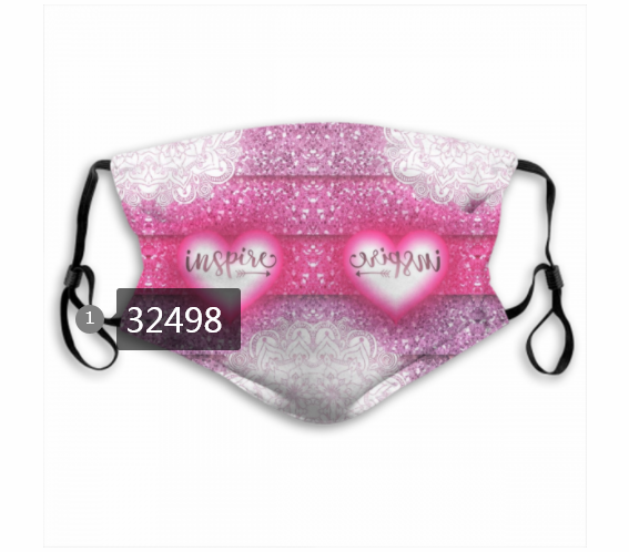 2020 #20 Dust mask with filter->nfl dust mask->Sports Accessory